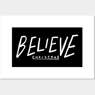 Believe Christmas - Simple Self-Belief Posters and Art